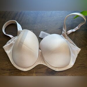Soma Stunning Support Smooth Full Coverage Tan Nude Bra